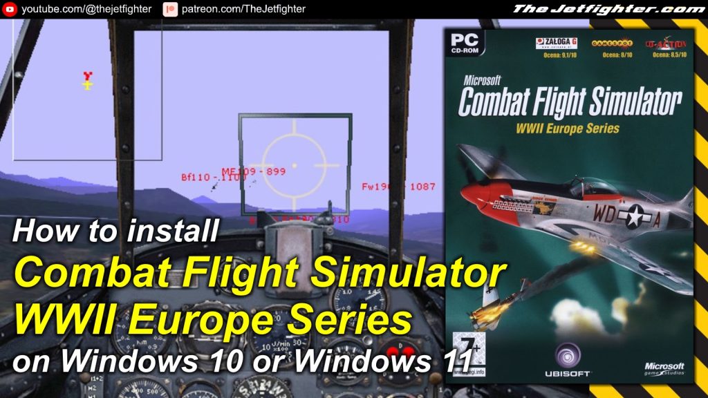 How to install Combat Flight Simulator WWII Europe Series