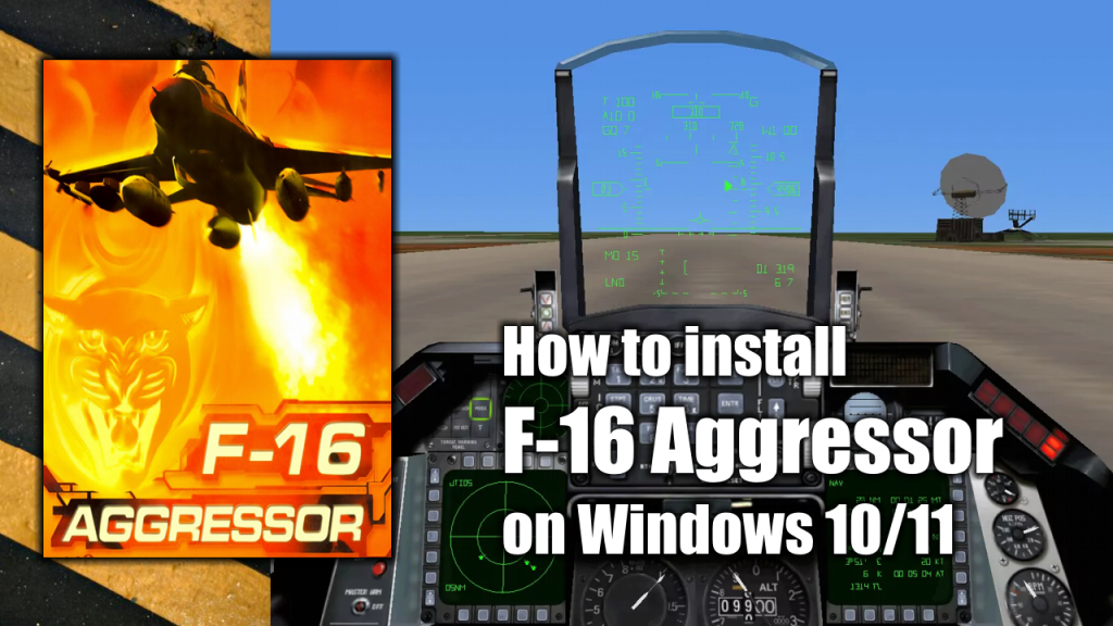  How to install F-16 Aggressor (RePack) on Windows 10 or Windows 11 