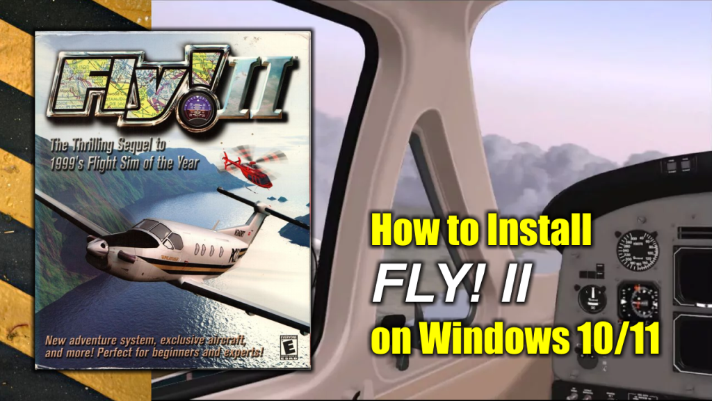 How to install FLY II on Windows 10 or Windows 11