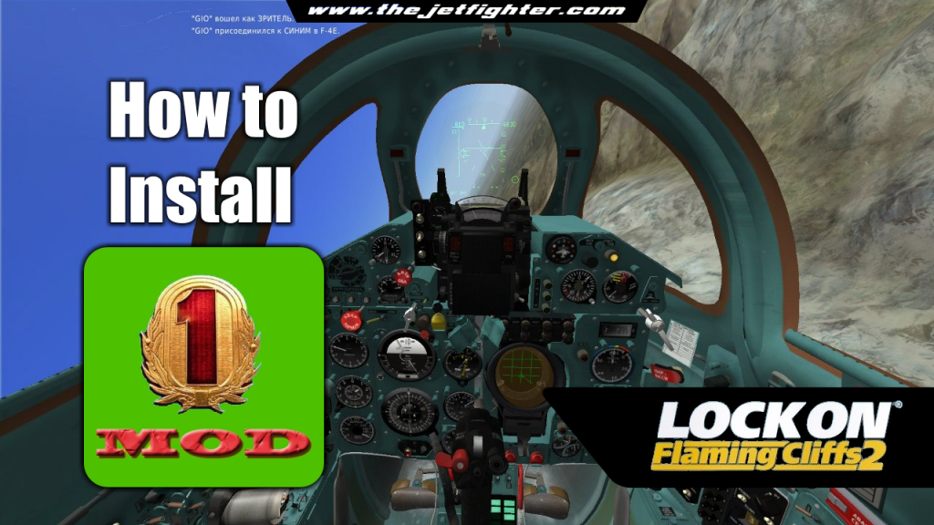 How to install the MOD-1 of Flaming Cliffs 2 