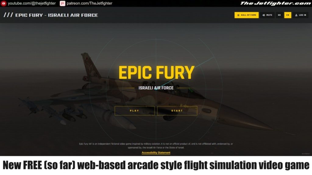 Epic Fury: Israeli Air Force